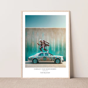 Kunstplakat - Embrace Your Inner Desires