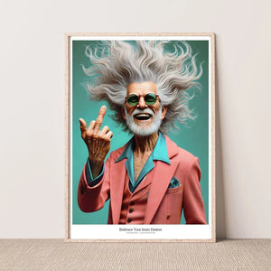 Kunstplakat - Embrace Your Inner Desires