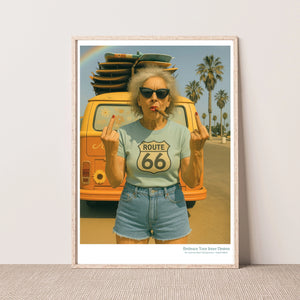 Kunstplakat - Embrace Your Inner Desires II